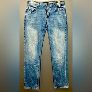 Men’s AEROPOSTALE Distressed Slim Straight 31/32 Jean